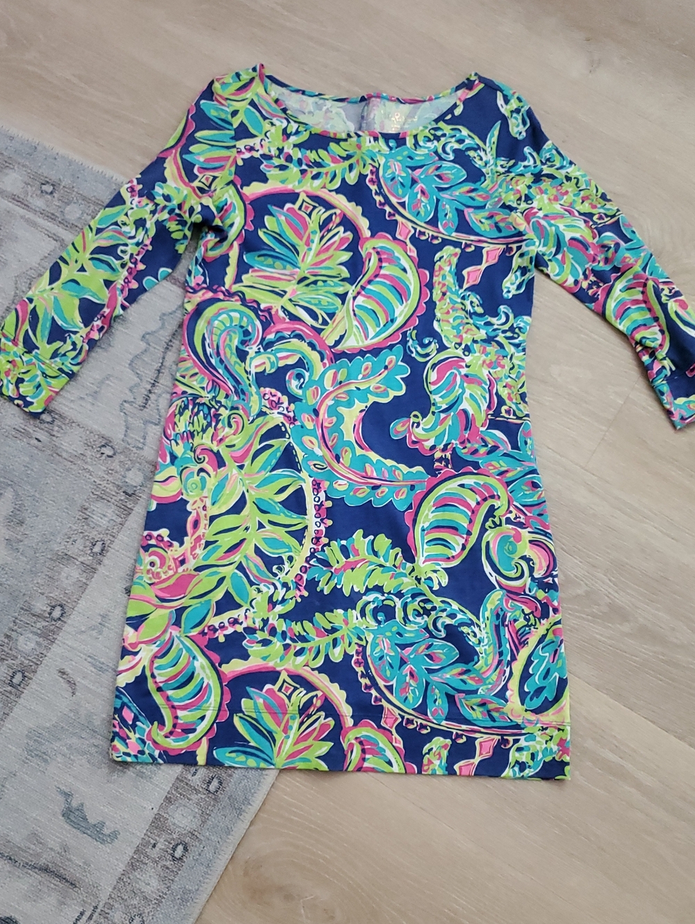 Lilly Pulitzer Marlowe Pima Cotton Dress Toucan Play SzS